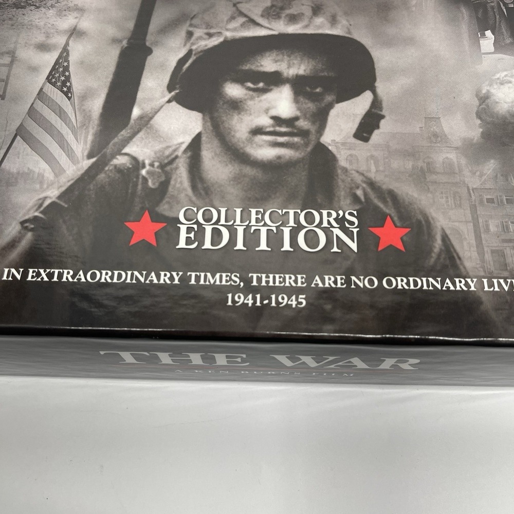 PBS Home Video The War Collector's Edition 6 Disc DVD Set Ken Burns MISSING BOOK - Picture 9 of 10